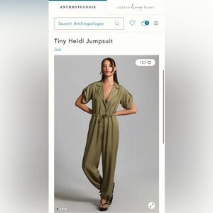 NWT Anthropologie jumpsuit